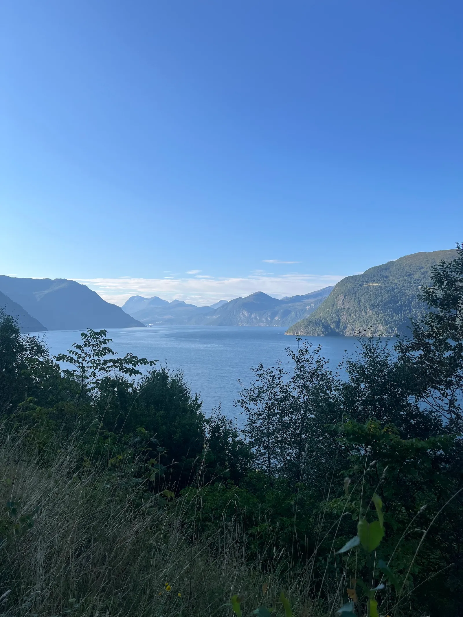 Lake and Mountain range scenery